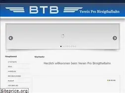 Sites similar to probirsigthalbahn.ch
