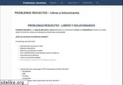 Sites similar to problemasresueltos.net