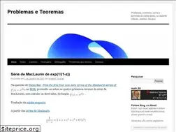 Sites similar to problemasteoremas.wordpress.com