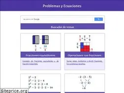 Sites similar to problemasyecuaciones.com