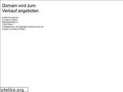 Sites similar to probleme-heute.de