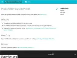 Sites similar to problemsolvingwithpython.com