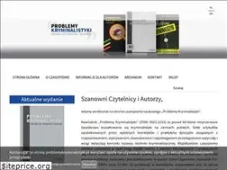 Sites similar to problemykryminalistyki.pl