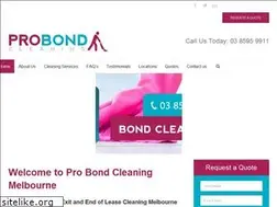 Sites similar to probondcleaningmelbourne.com.au