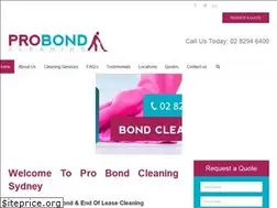 Sites similar to probondcleaningsydney.com.au