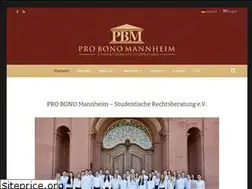 Sites similar to probono-mannheim.de
