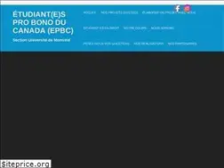 Sites similar to probono-udem.ca