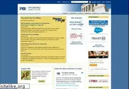 Sites similar to probonoinst.org