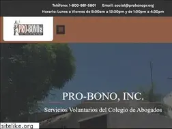Sites similar to probonopr.org