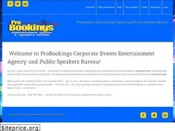 Sites similar to probookings.com