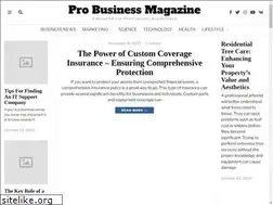 Sites similar to probusinessmagazine.com