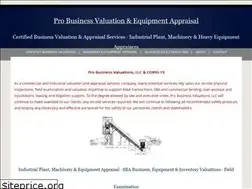 Sites similar to probusinessvaluations.com