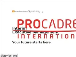 Sites similar to procadres.com