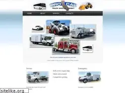 Sites similar to procaltruck.com