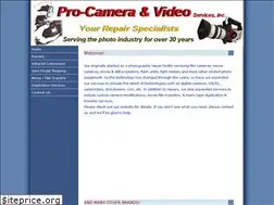 Sites similar to procameraservice.com