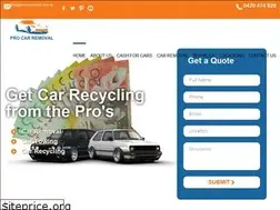 Sites similar to procarremoval.com.au
