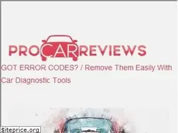Sites similar to procarreviews.com