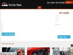 Sites similar to procarwash.com.au