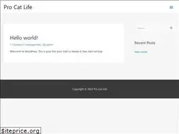 Sites similar to procatlife.com