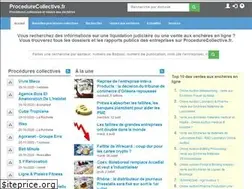 Sites similar to procedurecollective.fr