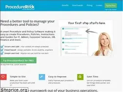 Sites similar to procedurerock.com