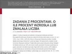 Sites similar to procent-z-liczby.blogspot.com