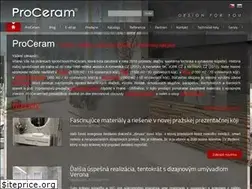 Sites similar to proceram.sk