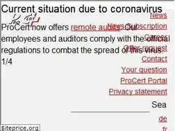Sites similar to procert.ch