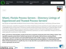 Sites similar to processserversmiami.com