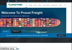 Sites similar to procetfreight.com