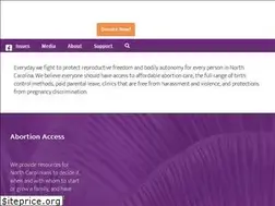 Sites similar to prochoicenc.org