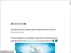 Sites similar to prociencia.mx