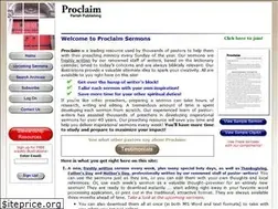 Sites similar to proclaimsermons.com