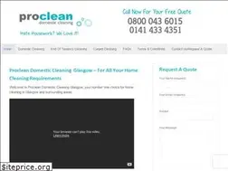Sites similar to proclean-glasgow.com