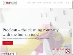 Sites similar to proclean.co.uk