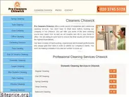 Sites similar to procleanerschiswick.co.uk