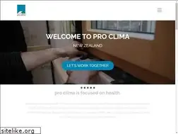 Sites similar to proclima.co.nz