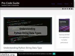 Sites similar to procodeguide.com