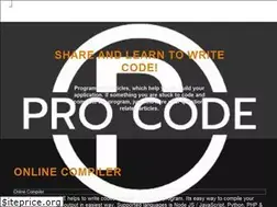 Sites similar to procodeprogramming.com