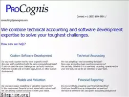 Sites similar to procognis.com