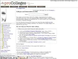 Sites similar to procolleges.com
