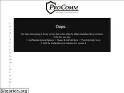 Sites similar to procomm.ca