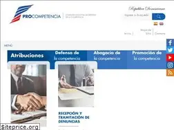 Sites similar to procompetencia.gob.do