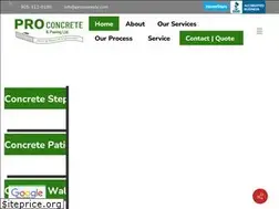 Sites similar to proconcrete.com