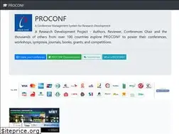 Sites similar to proconf.org