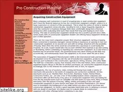 Sites similar to proconstructionmaterials.info