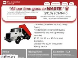 Sites similar to procontainerservice.com