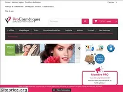 Sites similar to procosmetiques.be