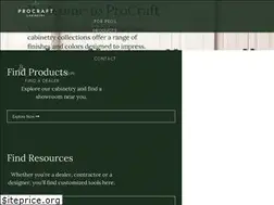 Sites similar to procraftcabinetry.com