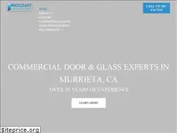 Sites similar to procraftdoorandglass.com